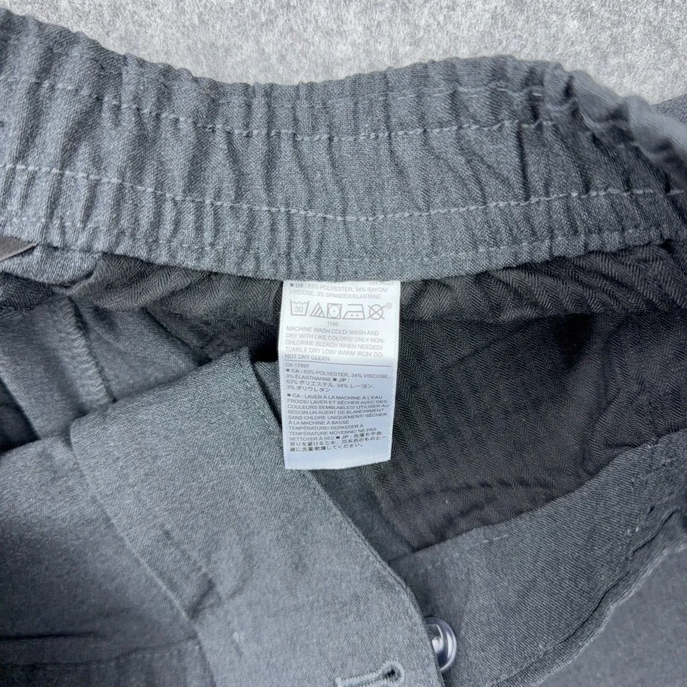 Banana Republic Pants Mens 34x34 Gray Mason‎ Athletic Tapered Fit Elastic Chino